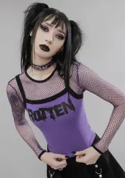 [Widow] Presence Of Evil Fishnet Top