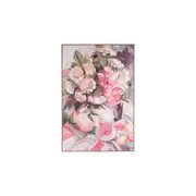Maine & Crawford Clarence 120x80cm Breakfast Bouquet Canvas w/ Natural PS Frame