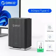 ORICO 5 Bay USB 3.1 Type-C Hard Drive Enclosure DAS Storage Enclosure 110TB US