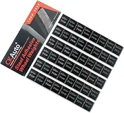 CKAuto 1/4oz, 0.25oz, Black, Adhesive Stick on Wheel Weights, EasyPeel Type. Cars, Trucks, SUVs, Motorcycles, Low Profile, 12oz/Box, U.S. OEM Quality, (48pcs)