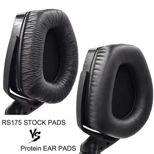 森海HDR175耳機罩適用於 Sennheiser RS165 RS175 RS185 RS195 耳機替換耳罩 皮套