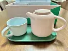 Salt & Pepper Oleta T4Me 500ml Teapot and Cup Set Pink & Sky Blue