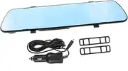 HEALLILY Rearview Mirror Dash Cam with Single Lens Integrated Backup Camera for Enhanced Parking Assistance User Friendly Design for All Car Models