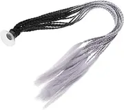 ARTSEWPLY Helmet Pigtails Hair Strings Braid Decor Motorcycle Helmet Ornament for Bikes Suction Cup Hair Accessory