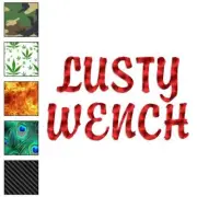 Lusty Wench, Vinyl Decal Sticker, 40 Patterns & 3 Sizes, #1229