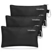 Canvas Tool Pouch, 3 Pack Tool Pouches with Zipper, Canvas Tool Bag Heavy Dut...