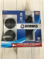 Brinks Keyed Entry & Deadbolt for Exterior Doors Tuscan Bronze 2104-150