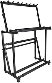Tennis Racket Storage Rack, Tennis Racket Display - Tennis Rackets Storage Rack - Durable and Detachable Tennis Racket Holder - Adjustable Height - Metal Display Stand for Racket, Violin, to