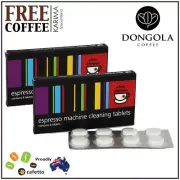 2x BREVILLE Espresso Coffee Machine Cleaning Tablets Clean Cino Cleano + KARIMA