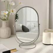 360° Rotatable Vanity Mirror Light Luxury Desktop Stand Mirror TableTop