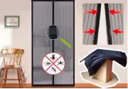 Magnetic Mesh Door Magic Curtain Snap Bug Fly Insect Mosquito Screen Net Guard