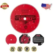 12-Inch Thin Kerf Fine Finish Crosscut Blade with 80 Teeth - Industrial Design