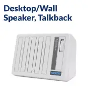 Valcom V 762 White talkback desktop speaker