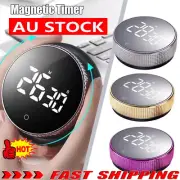 Magnetic Digital Kitchen Timer LED Countdown Cooking Work Loud Alarm StopwatchAE
