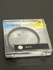 55mm Screw-In Filter COKIN OPTILIGHT 8 POINT STAR EFFECT Made in FRANCE
