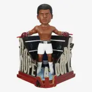 Muhammad Ali Rope A Dope Bobblehead Boxing