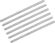 uxcell Fully Threaded Rod M4 x 100mm 0.7mm Thread Pitch 304 Stainless Steel Right Hand Threaded Rods Bar Studs 6 Pack