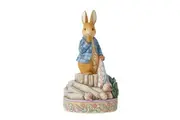Beatrix Potter by Jim Shore Figurine 17cm Peter Rabbit With Onions, Whitehill 6010687