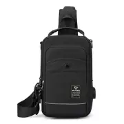 Men's Shoulder Crossbody Bag Outdoor Sports Small Backpack Chest Bag