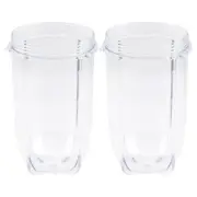 2 Pack 16 oz Tall Cup Replacement Part for Magic Bullet MB1001 250W Blenders