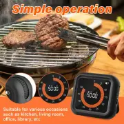 Portable Visual Digital Timer for Kitchen Office Study Electronic Stopwatch