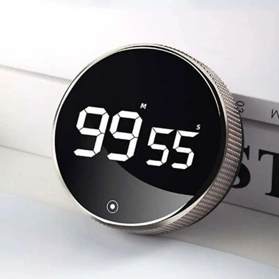 Digital Timer Large LED Display Magnetic Yoga/Cooking Kitchen Countdown/up