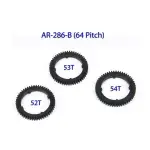 ATOMIC MINI-Z LSD 64P GEAR 52/53/54T (FOR AR-286.AR-286-B)