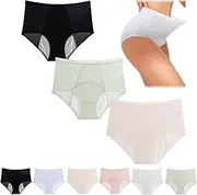 [Generic] Ladydry Leak Proof Panties, Leakproof Underwear for Women Incontinence, Leak Proof Panties for Seamless Underwear, 3pcs-a, 6X-Large