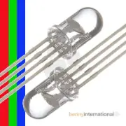 10x RGB LED 5mm 4Pin Tri-Colour Emitting Diodes Common Anode/Cathode Light Diode