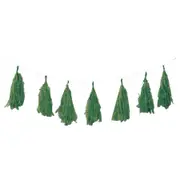 Five Star Party Co Paper Tassel Garland Kit 12 Pack - Sage Green