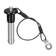 304 Stainless Steel Grip Push-Button Locking Pins with 24cm Wire (10mm-31mm)