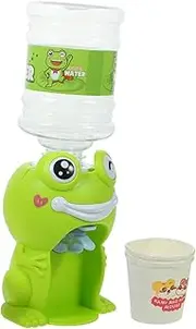 Kisangel 1 Set Water Dispenser Small Babies Mini Water Dispenser for for Mini Machine Water Drink Water Drinks Little Green Plastic