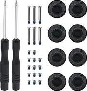eMagTech 2 Sets Rubber Case Feet & Bottom Case Screw & Magnetic Screwdriver Kit Compatible with MacBook A1278 / A1286 / A1297 13 15 17 Inch Laptop