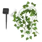 Solar Lights Leaf Fairy Lights Outdoor Garland Solar Lamp Christmas for2970