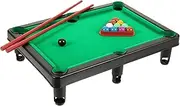 ibasenice 1set Mini Table Billiards Game Interactive Desktop Pool Toy for Boys and Girls Family Engaging Parent Activity for Birthdays and Fun Gatherings