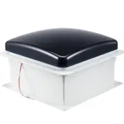 RV Roof Vent Fan with Remote, 10-Speed Reversible, Rain Sensor, Easy Install