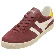 Gola Medallist Mens Fashion Sneakers in Burgundy - 8 US