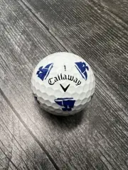Callaway Chrome Soft Truvis Landing Clubs Blue Rare New Golf Ball (1)