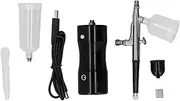 Cordless Airbrush Kit Portable USB Charging Spray Paint Air Brush Set for Model Painting Cake Decoration