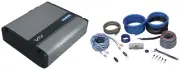 Memphis Audio VIV1100.1V2 SixFive Series 1100w Mono Car Amplifier w/DSP+Amp Kit