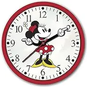 Accutime Minnie Mouse Retro Watch Hands 10" Wall Clock