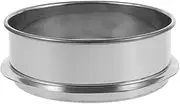 jojofuny Ceramics Glaze Sieve Stainless Steel Round Fine Mesh Strainer for Paint and Mud Filtering Convenient Tool for Art and Hobbyists Multi Function Design