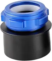 ZGUZMCMK Telescope Eyepiece Adapter Focuser Adapter Telescope Parts Easy to Install Coaxial Quick Lock Compression Ring Fitting, 2inch to 1.25inch