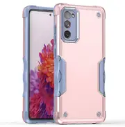 Galaxy S20 Fe Case Heavy Duty Dual Layer Slim Shockproof Cover - White