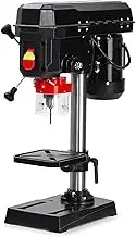 Electric Bench Drill Press with 9-Speed Control, Mini Drill Press, DIY Wood Drilling Machine with Flat Pliers, Mini Bench Drills for Metal Wooden Jewelry DIY Home and Garden