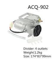 Boyu DC Air Compressor Pump ACQ-902 Electromagnetic Oxygen Pump For Fish Market
