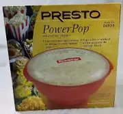 Sealed Presto Power Pop Microwave Popper Popcorn Popper Stock# 04834 21-827
