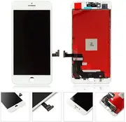 For iPhone 8 LCD Touch Screen Replacement Digitizer Full Assembly - White