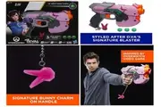 NERF Rival Overwatch D.VA Blaster 3 Overwatch Rounds Ages 14+ Toy Gun Fire Fight