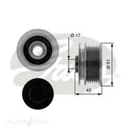 Gates Alternator Pulley - OAP7087